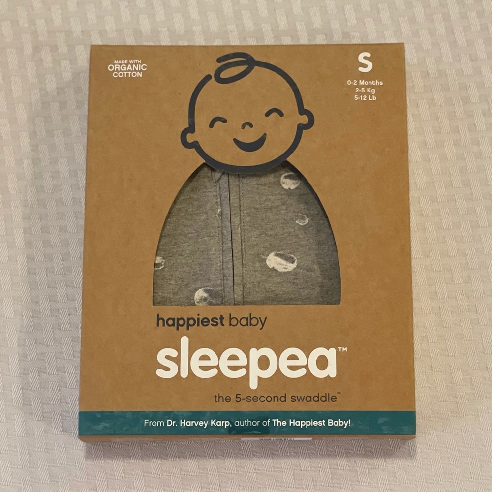 Brand New Organic Happiest Baby Sleepea swaddle